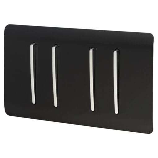 Trendi 10A 4 Gang 1 x 2 Way 3 x 3 Way Screwless Intermediate Switch - G 945242
