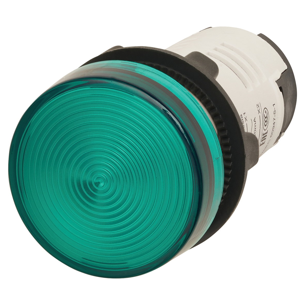 Schneider 230V Harmony XB7 Round Pilot Light Integral LED - Green 947855