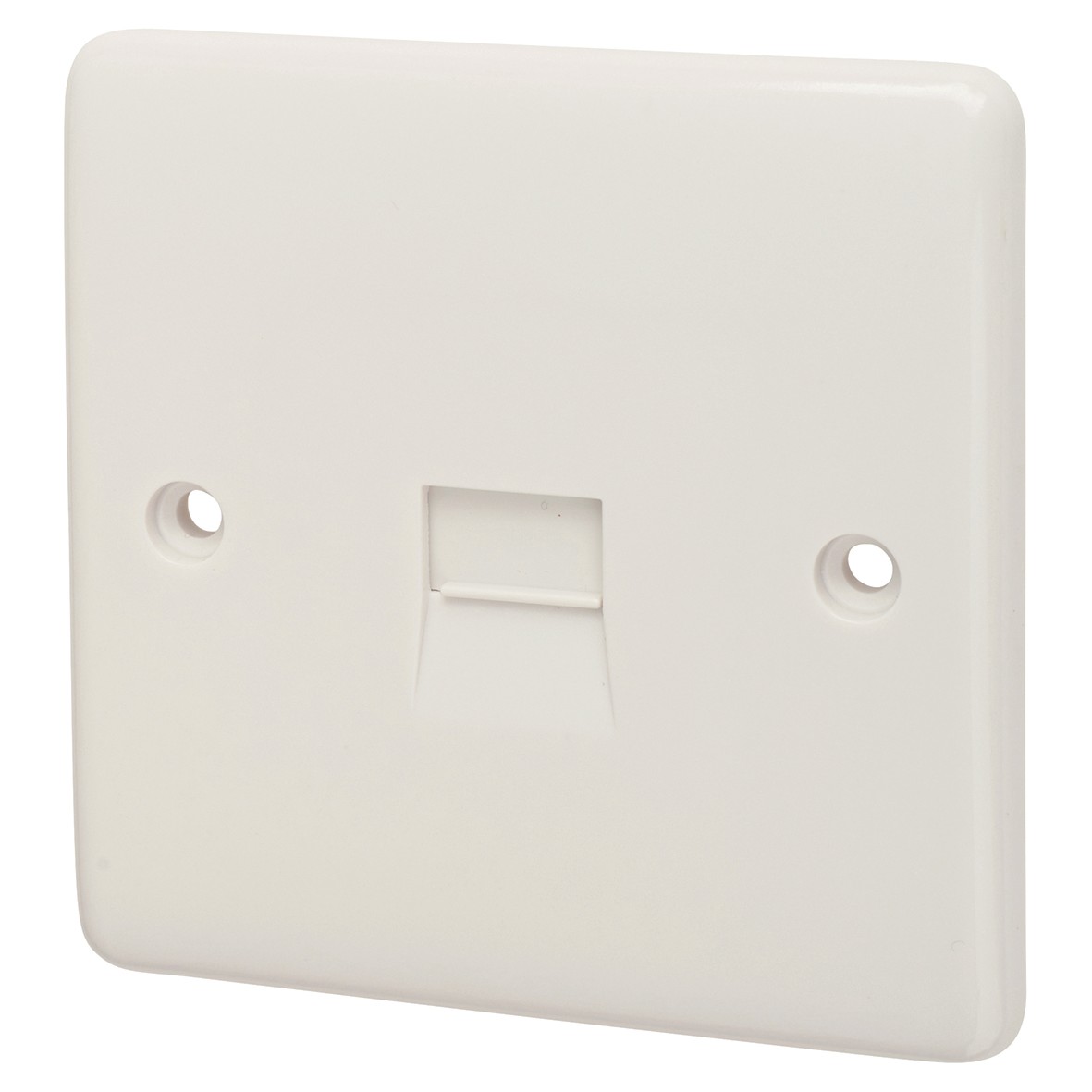 Eurolite Enhance 1 Gang Master Telephone Socket - White 965323