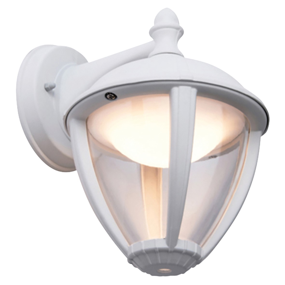 Lutec Unite Integrated LED Down Wall Light 330lm IP44 - White - 3000K 965565