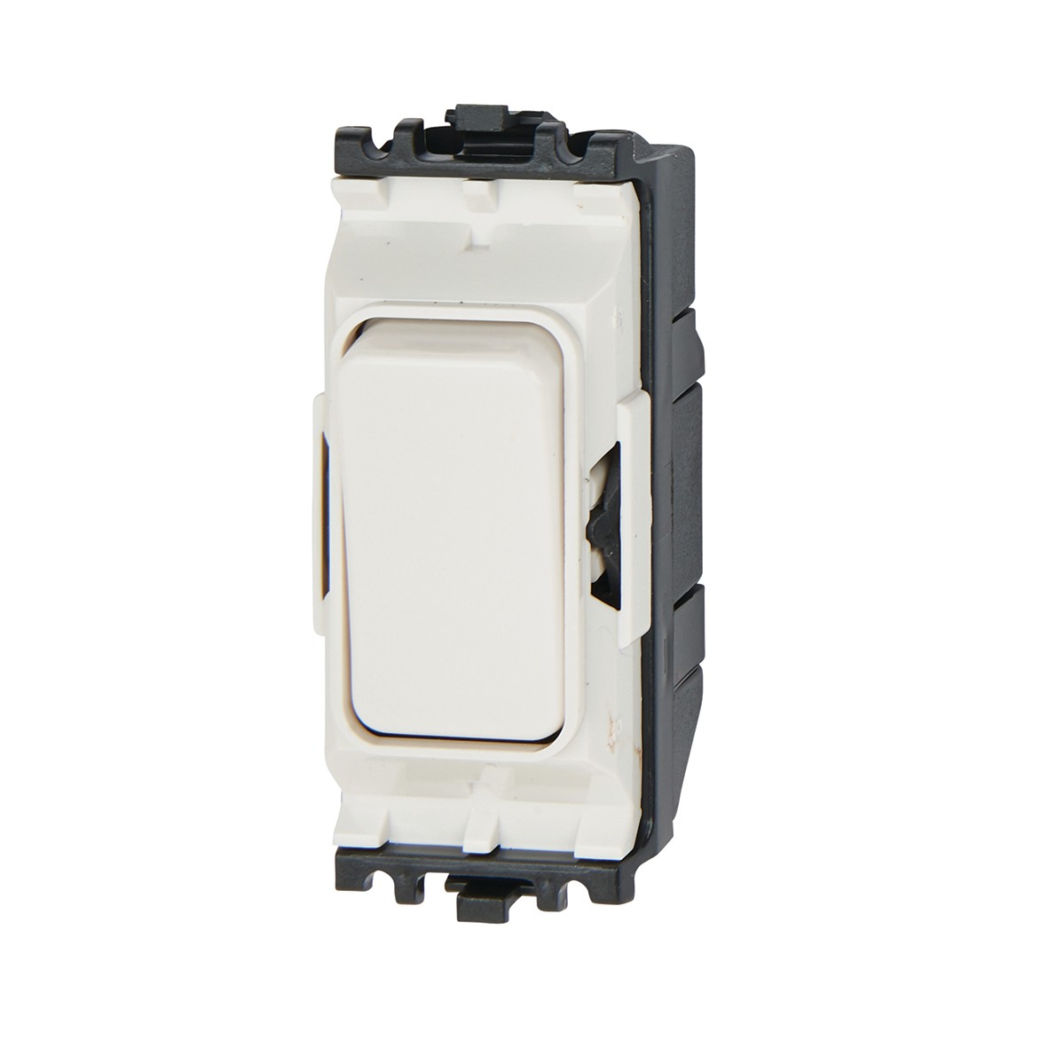 5x MK 10A 1 Way Single Pole Grid Switch - White 967195