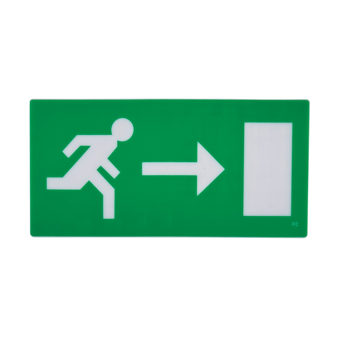 Emergency Exit Sign - Right Arrow 977514