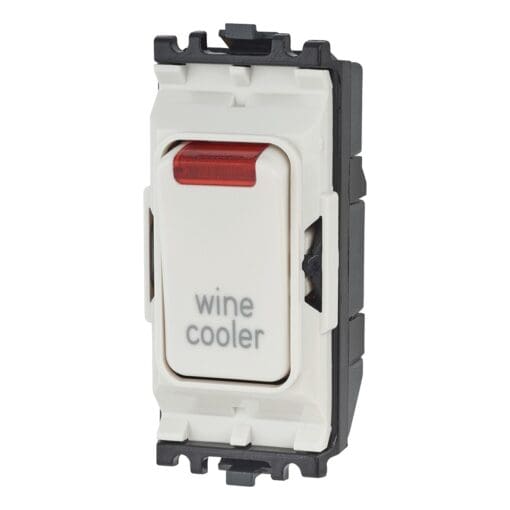 MK Printed Grid Switch with Neon - Wine Cooler - White 984869