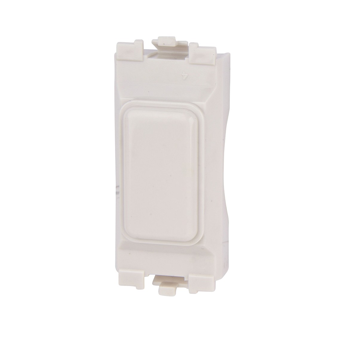5x MK 1 Gang Grid Blank Module - White 993931
