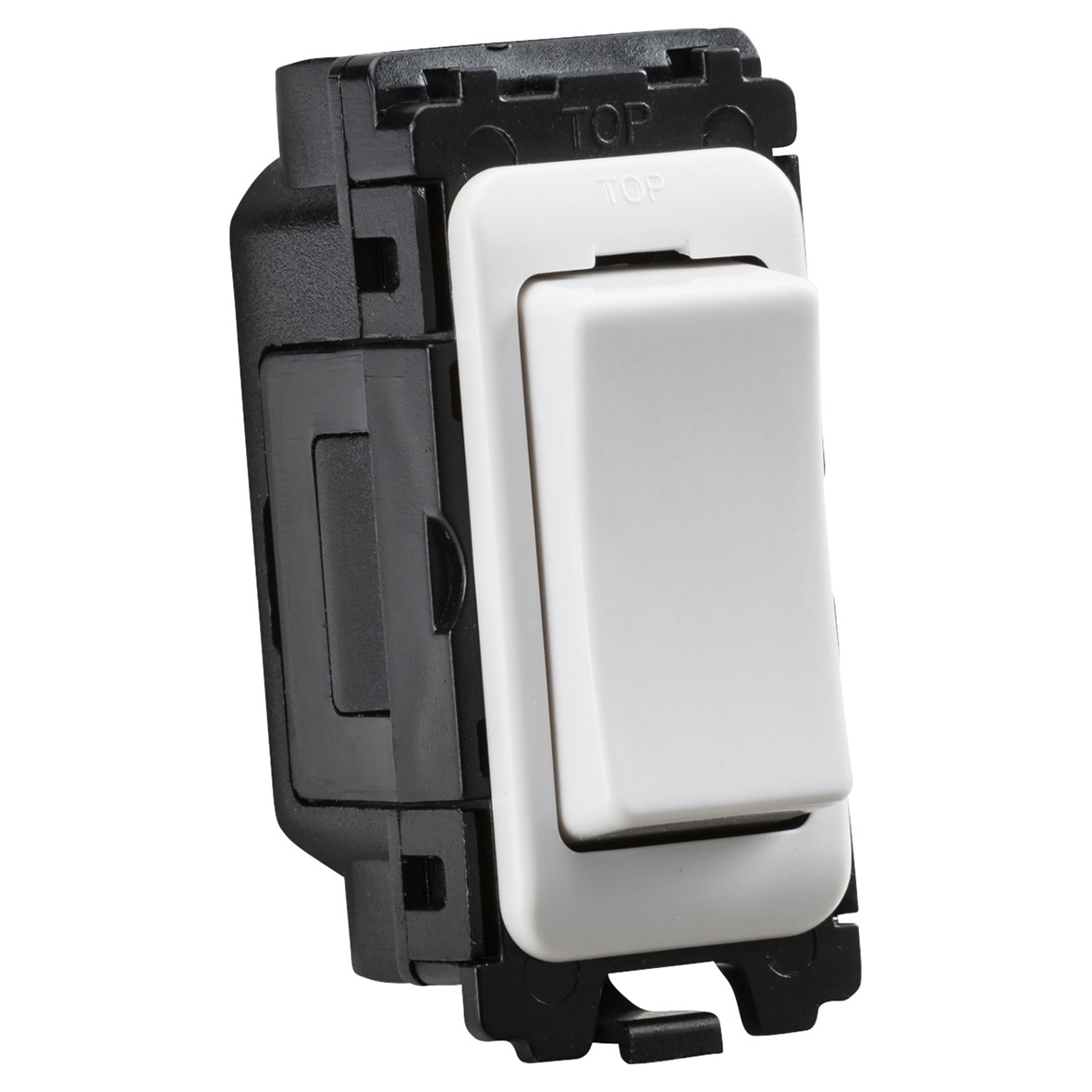 Knightsbridge 20AX 2 Way Single Pole Reactive Curved Edge Grid Switch - 995960