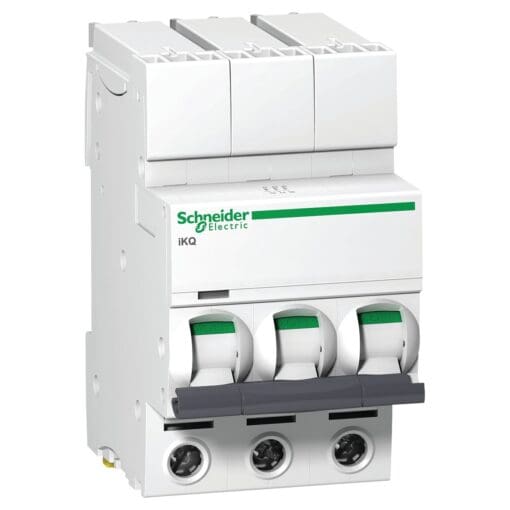 Schneider Acti9 iKQ 6A Triple Pole MCB - Type C 997823