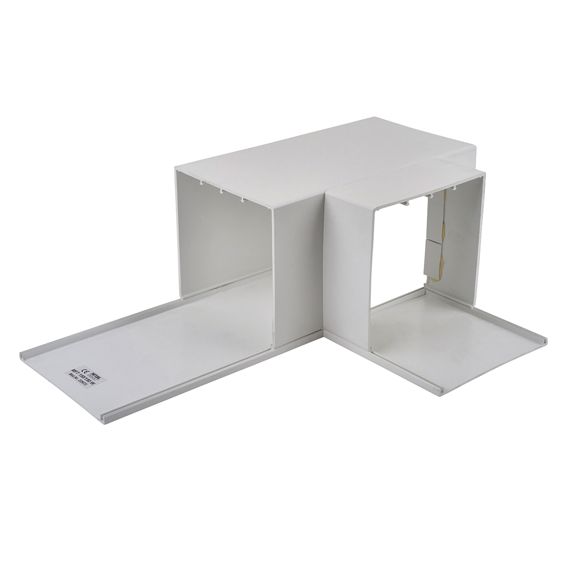 MAXI TRUNKING FLAT TEE 150X150MM WHITE 998241