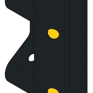 Armco Pedestrian Barrier End