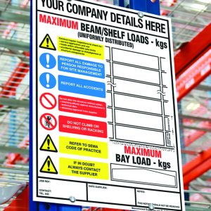Cantilever Racking Load Notice
