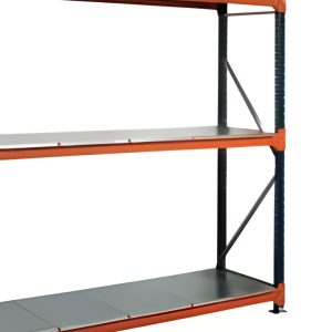 Longspan Galvanised Shelving Add-on Section