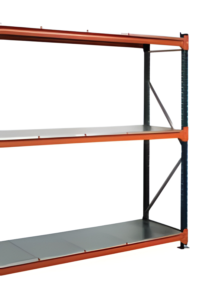 Longspan Galvanised Shelving Add-on Section