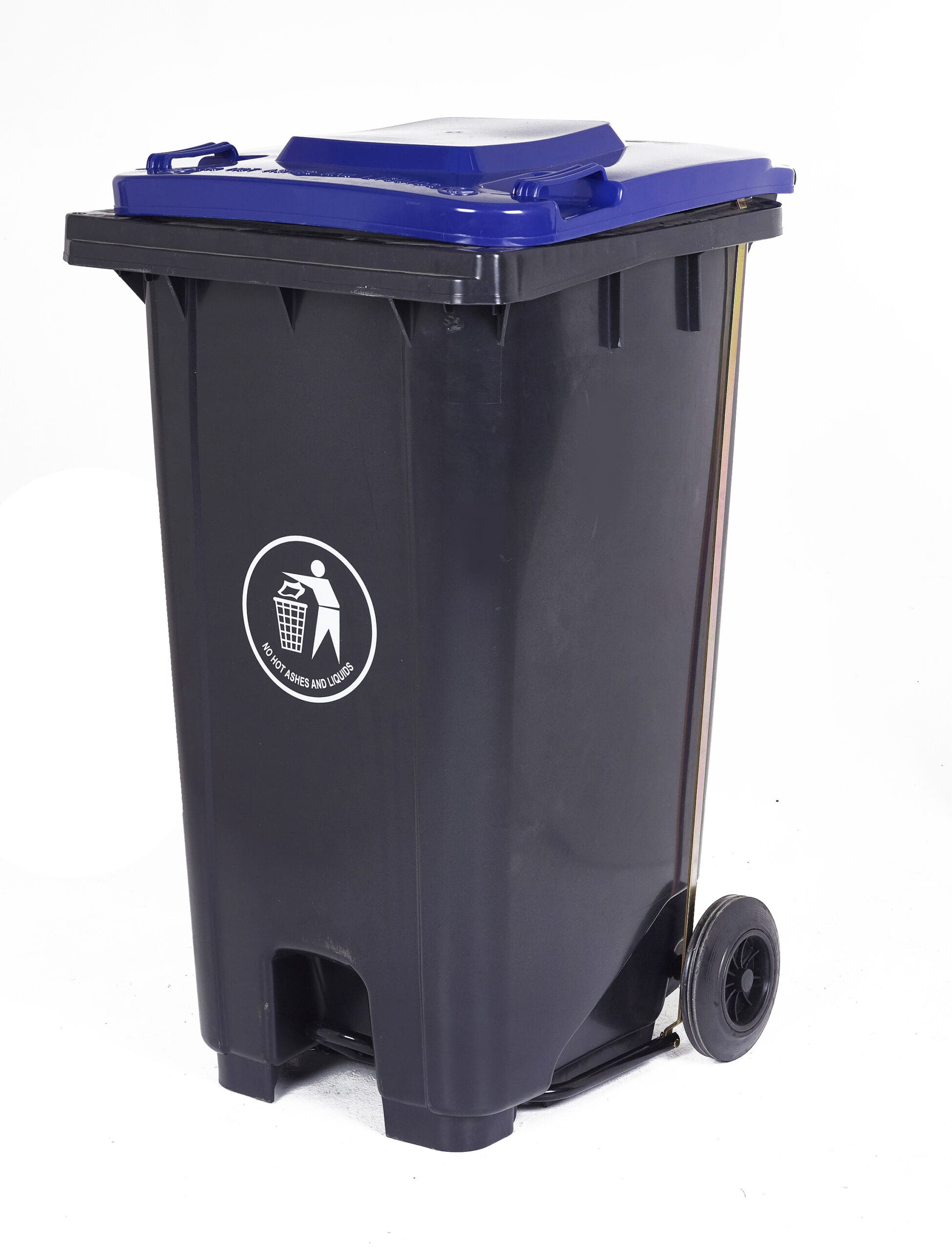 Pedal Waste Bin with Wheels