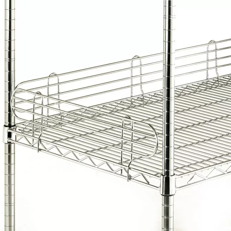 Wire Shelf Edge Retainer