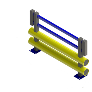 Warehouse Pedestrian Bumper Rail
