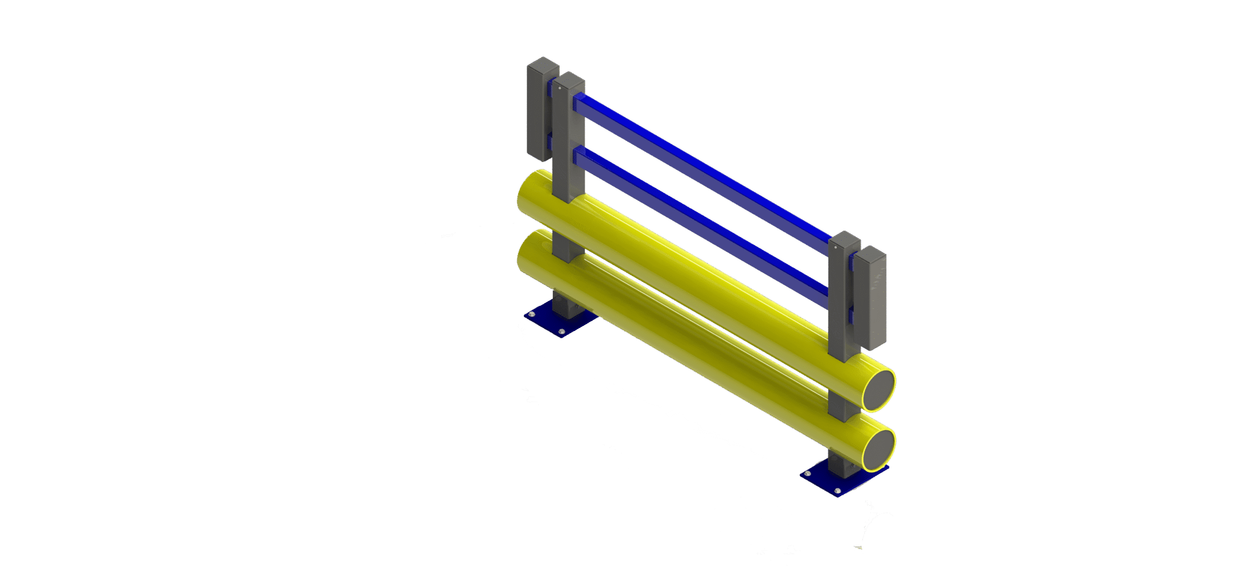 Warehouse Pedestrian Bumper Rail