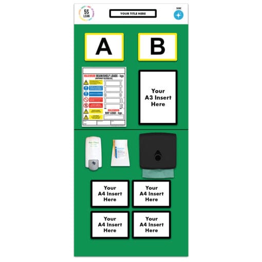 Display Board for Rack Ends