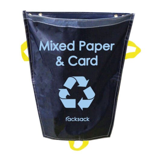 70L Rack Sack Waste Collector - 1, Mixed Paper & Card