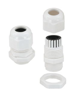 M25 Nylon Dome Top Gland 13mm-18mm - White 650692
