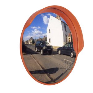 Traffic Mirror with Hood - 600