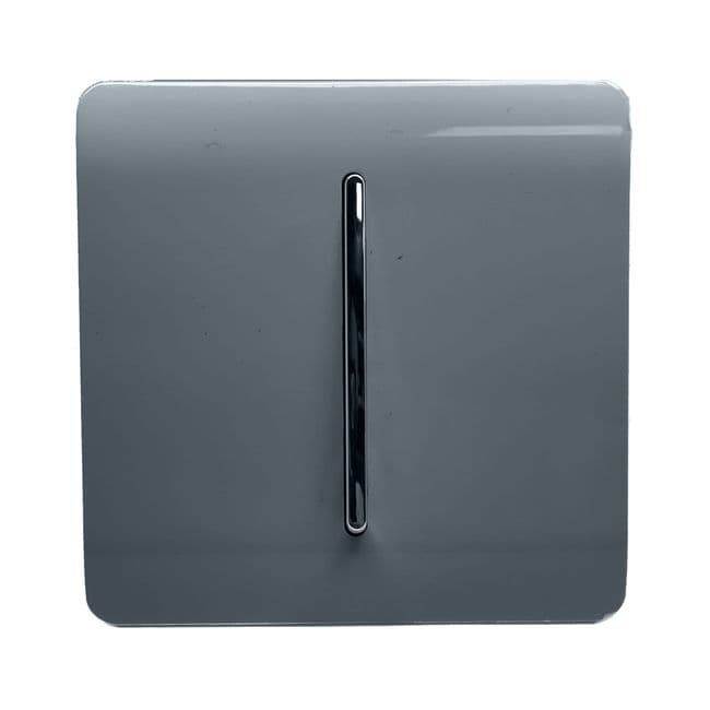 Trendi 10A 1 Gang 3 Way Intermediate Screwless Light Switch - Gloss War 552474