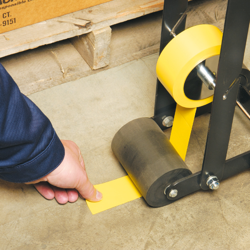 Floor Tape Laying Applicator Tool
