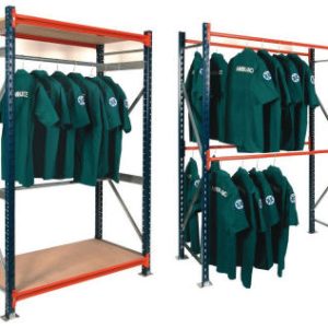Longspan Tyre and Clothing Rails