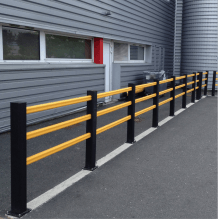 Boplan 3 Rail Pedestrian Safety Protection - Complete Railing