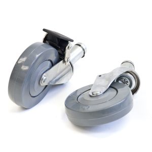 Eclipse Chrome Shelving Castor Wheels - 4 Pack