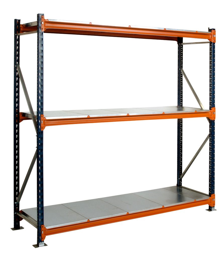 Longspan Galvanised Shelving Starter Bay